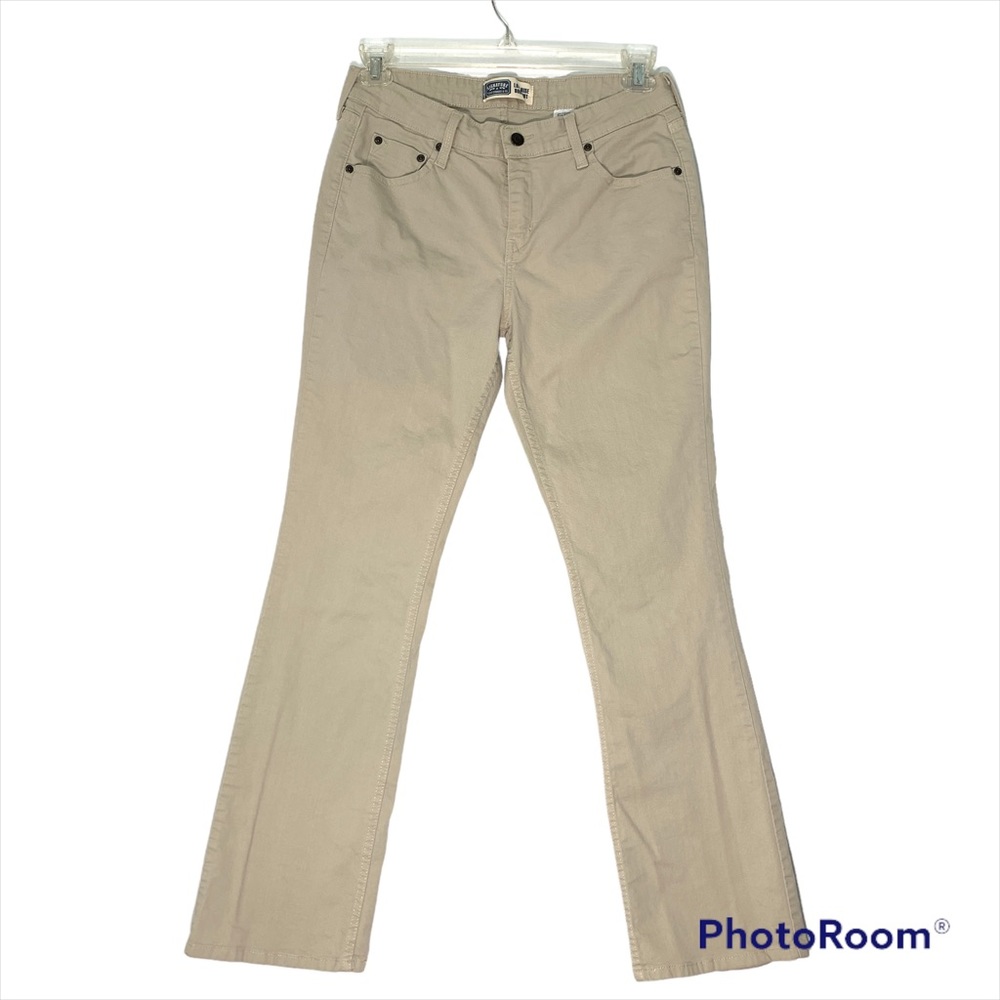 Women’s Levi’s Khaki Jeans Size Misses 10 Long Levi’s Signature Low Rise Bootcut